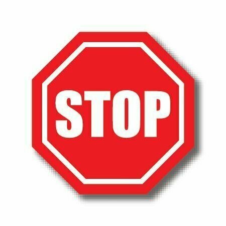 ERGOMAT 12in OCTAGON SIGNS - Stop DSV-SIGN 144 #0001 -UEN